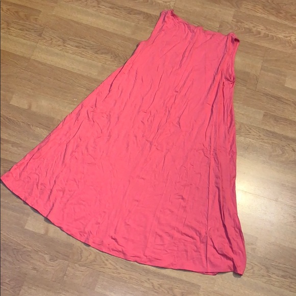NWT Eileen Fisher Bateau Neck Knee Length Dress - Picture 9 of 9